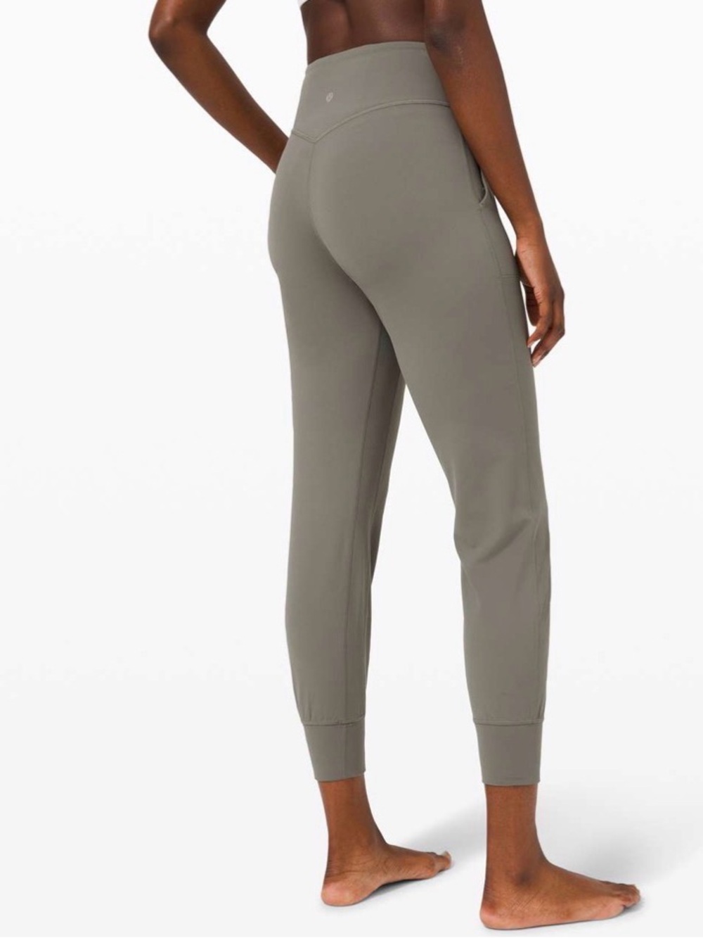 LULULEMON • Align Jogger 28" Grey Sage high rise buttery soft nulu size 2